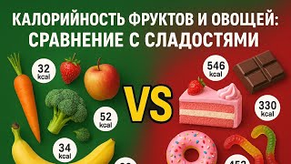 Сколько фруктов можно съесть вместо шоколадки?