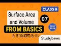 📘 Class 9 Maths – Surface Areas and Volumes | Ex : 13.7(old book)/ Ex : 11.3 | NCERT