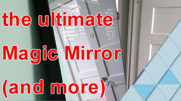 how to make the ultimate smart mirror from a modified Lululemon mirror