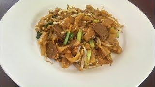 Resep kwetiau goreng ala abang abang | Cara membuat kwetiau goreng