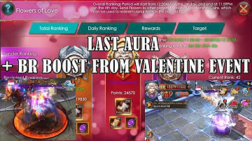 LEGACY OF DISCORD - Last Aura + 209mil br boost from Valentine Event