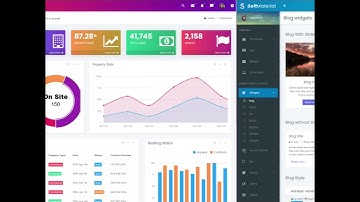 Soft Material Responsive Admin Dashboard Template UI Kit
