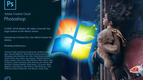 Photoshop CC 2020 on Windows 7 (Demostration)
