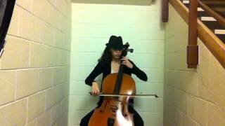 Bach in a Stairwell