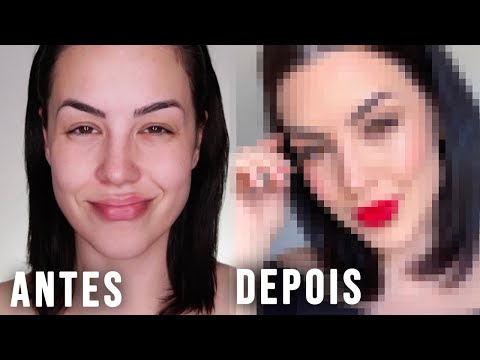 TRANSFORME-SE COMIGO: ACORDEI LEVEMENTE E NATURALMENTE SEXY 🔥MAKE PARA O DIA A DIA