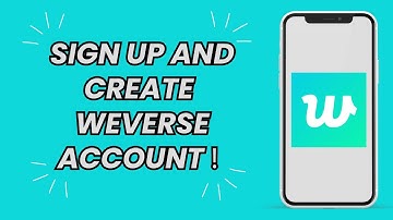Sign up and create Weverse account | Weverse app sign up and registration (EASY 2025)