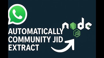 Read out WhatsApp Community JID | Bailey