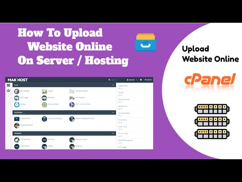 How to Upload Your Website To The Internet | Upload Your Website to the Internet | makhost.in 2021