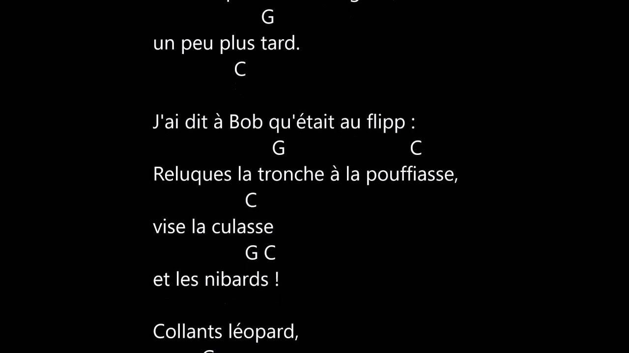 Accords Et Paroles Guitare Marche A Lombre - 