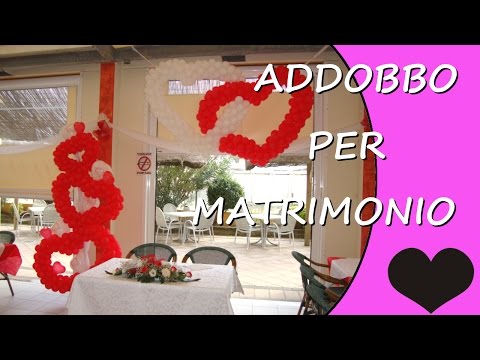 Video: Come Decorare Un Matrimonio Con I Palloncini