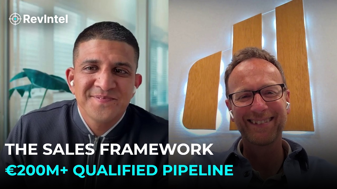 The sales system behind €200M+ in qualified pipeline — Richard Lane