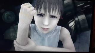 Final Fantasy VII: Advent Children Complete - Marlene mimics Barret