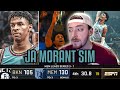 Ja Morant FULL Career Simulation in NBA 2K21! Best PG of All-Time? | NBA 2K21 Simulation