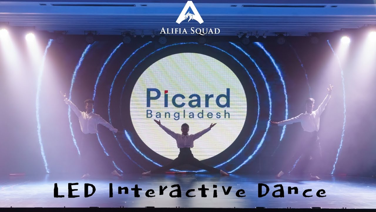 LED Interactive Dance | Alifia Squad - YouTube