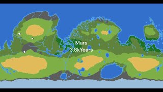 Mars | Worldbox Timelapse