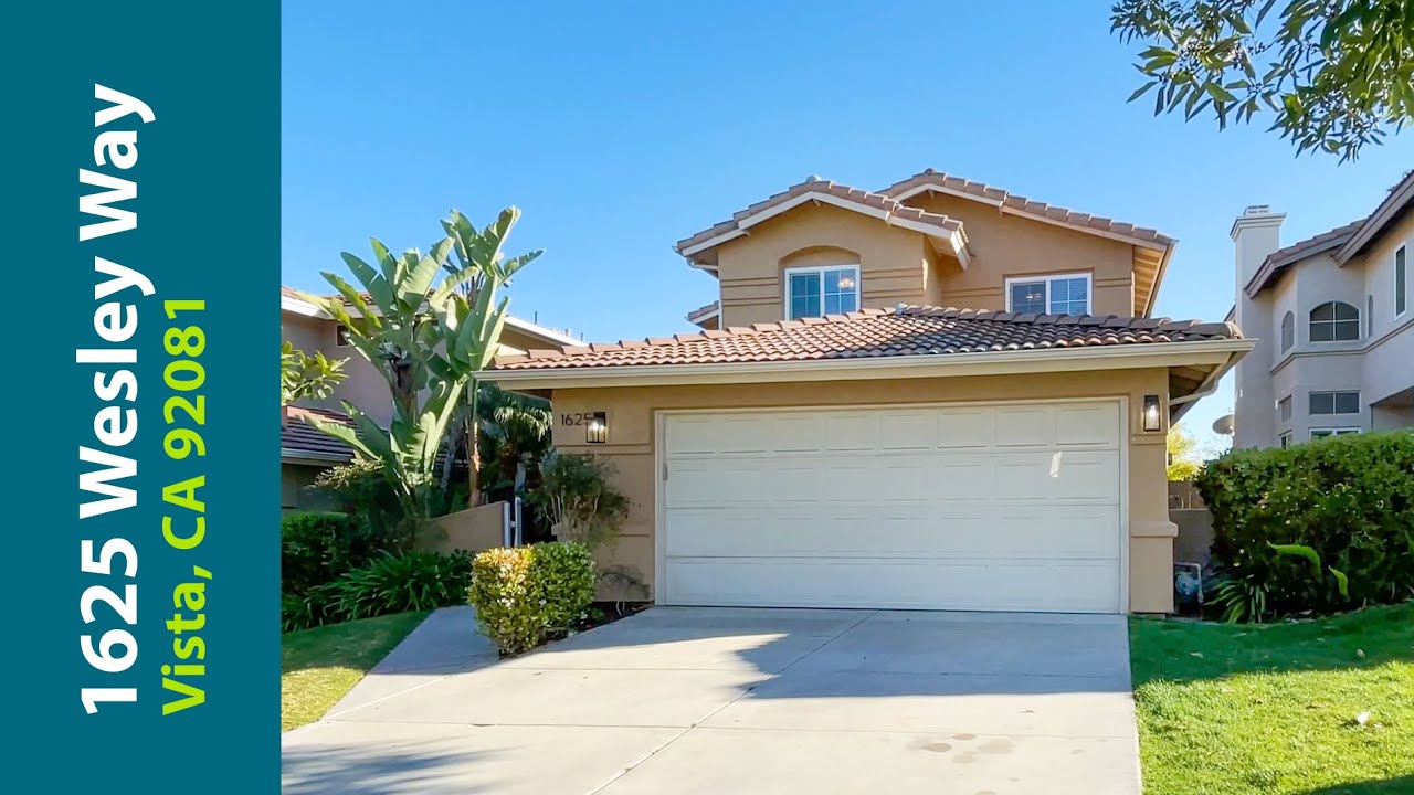 1625 Wesley Way, Vista, CA 92081 - Vista Home for Sale