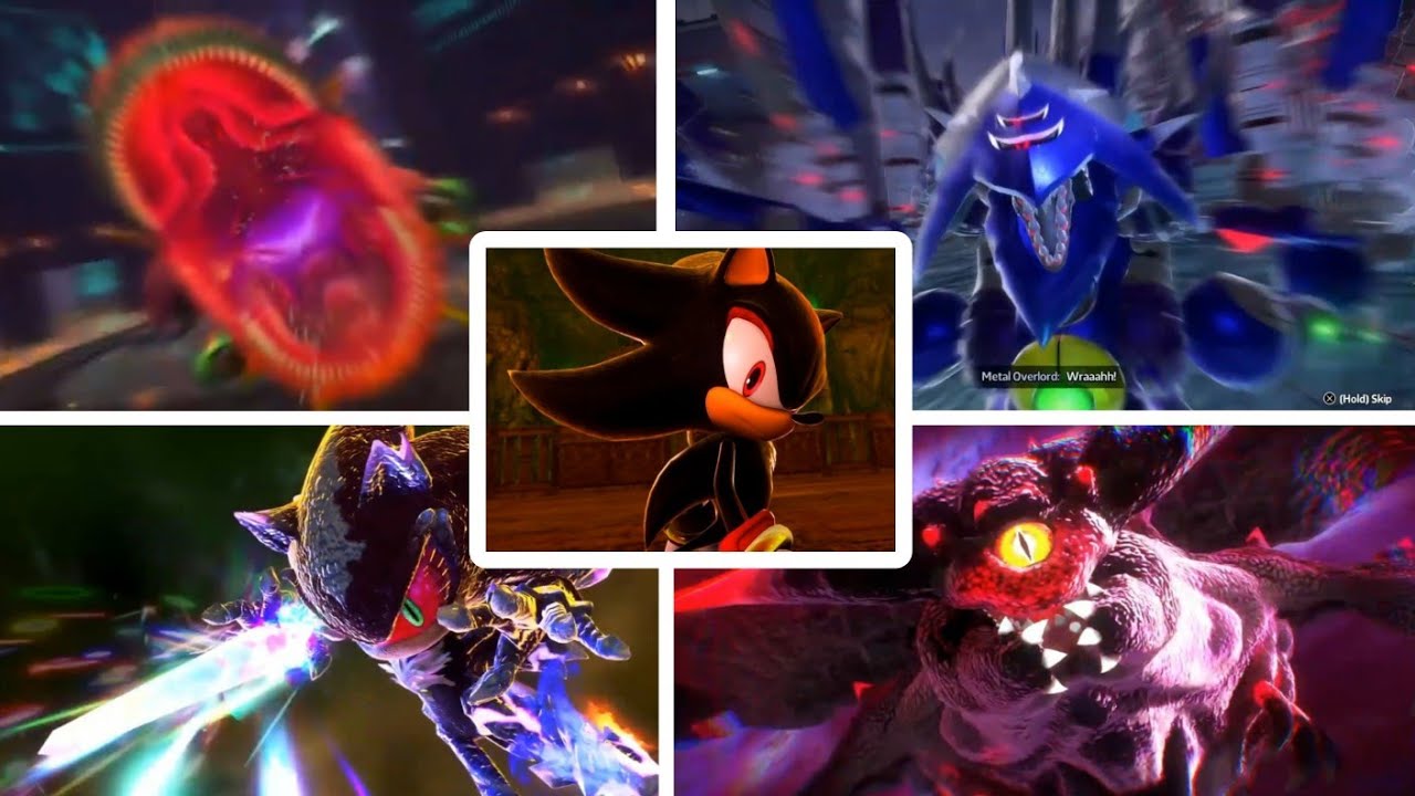 Shadow Generations Boss Shadow generations all Bosses (Hard) - YouTube