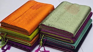 Embossed Semi Soft Silk Sarees || Budget Friendly || Online Shopping || Door Delivery Available screenshot 5
