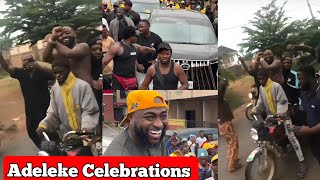 Davido Leads Celebrations As Uncle Ademola Adeleke Wins Osun State Governorship Elections