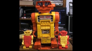 Demo of 3d printed Rudy robot V-2.5