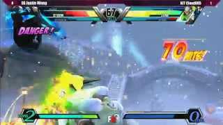 Final Round 18 - UMVC3 - Top 8 - EG Justin Wong vs KIT Cloud805