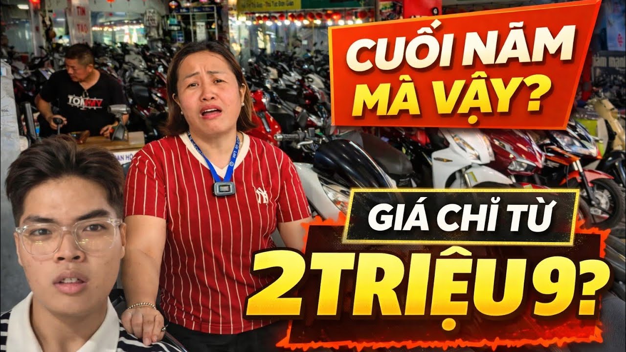 Giá xe máy cũ dịp Tết ở An Sương đang thay đổi ra sao?