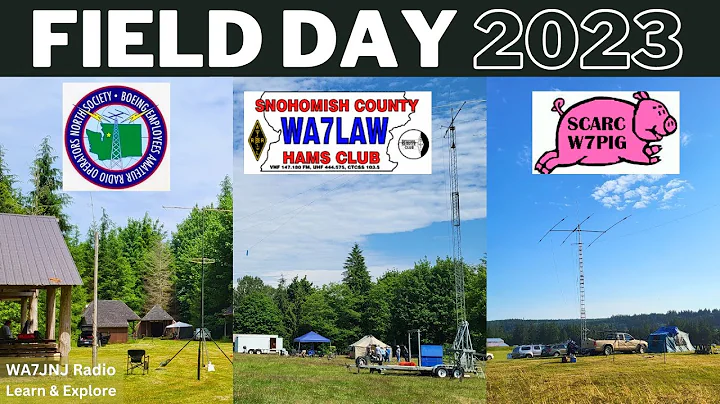 Field Day Tour 2023 | PNW Clubs W7FLY, WA7LAW, W7PIG