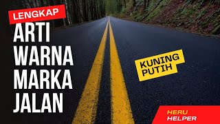Download lagu Harus Tahu! Arti Warna Marka Jalan Kuning dan Putih