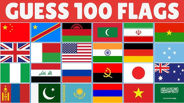 Guess 100 Country Flags in 5 Seconds 🌍 | Flag Quiz 2025 🚩