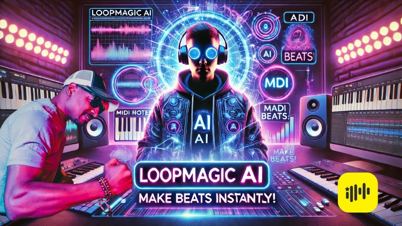 I Tried making a beat using Ai Beat Making tool Loop Magic Again - YouTube