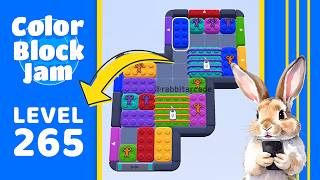 Color Block Jam Level 265 Solution Walkthrough