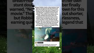 Why Margot Robbie Risked It All Underwater