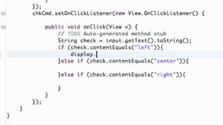 Android Application Development   29   Set Gravity within Java