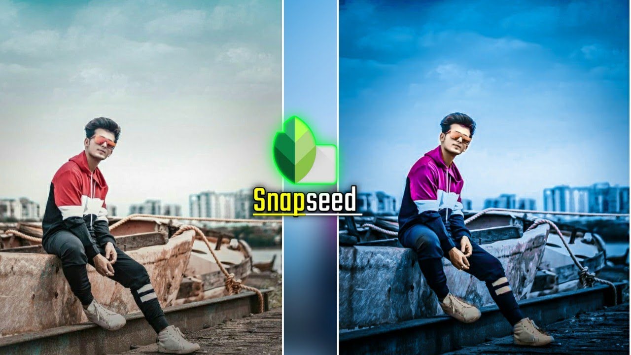 Snapseed Blue Effect Photo Editing 🔥| Snapseed Blue Ton Editing | Snapseed Photo Editing Tutorial