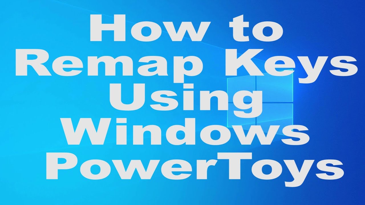 How to Remap Shortcuts with Windows PowerToys