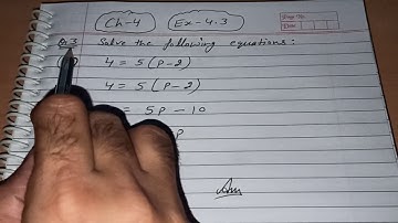 Q 3, Ex 4.3 - Simple Equations - Chapter 4 - maths class 7th - NCERT