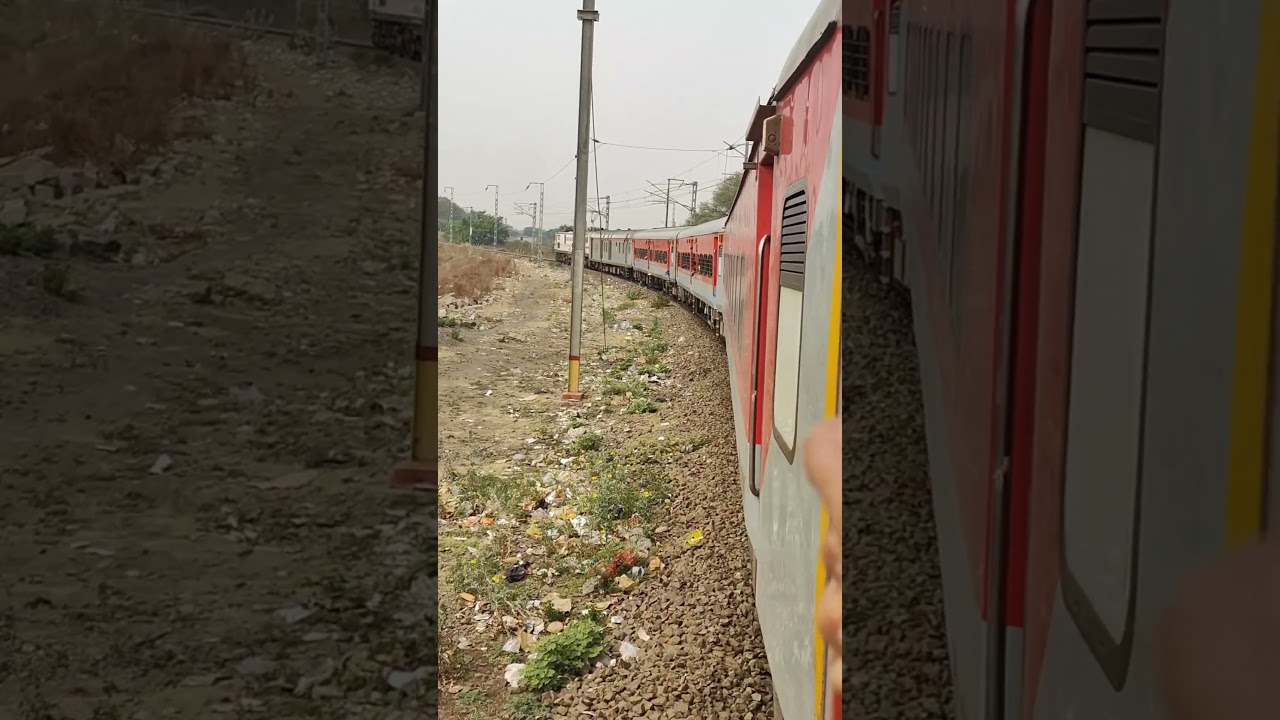 Train ka Beautiful curve view 