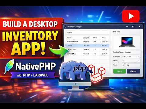 Build a Desktop Inventory App Using NativePHP & Laravel