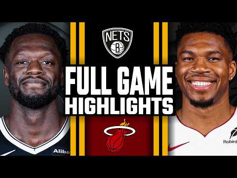 Brooklyn Nets vs Miami Heat - FULL GAME HIGHLIGHTS | October 14, 2026 NBA Preseason