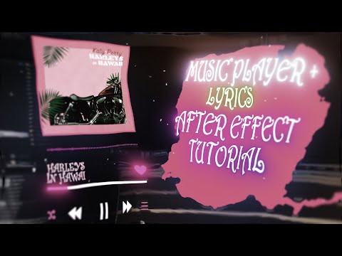 How to make a 3D Music Player | After Effects Tutorial