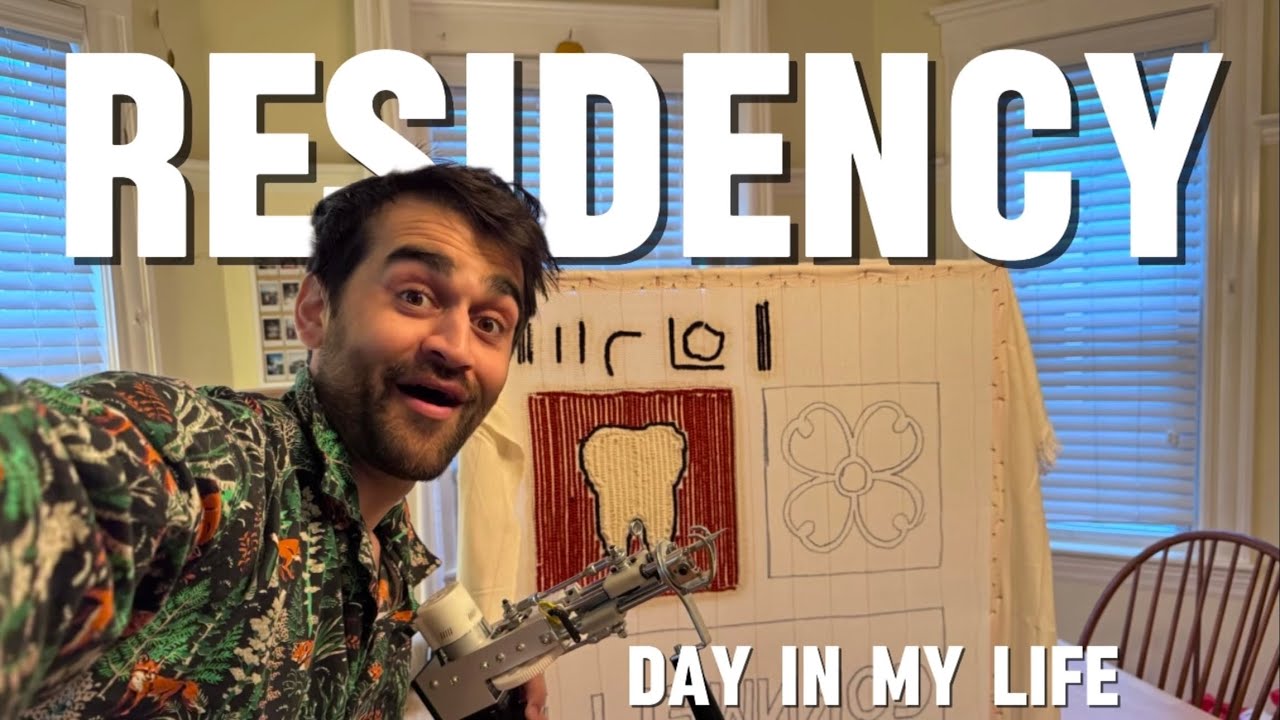 Пережить ординатуру в Бостоне: сегодня я начала заниматься тафтингом ковров :)