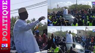 Macky Sall à  Dakar: une liesse populaire à l'accueil le long de la route de l’Aéroport de Yoff