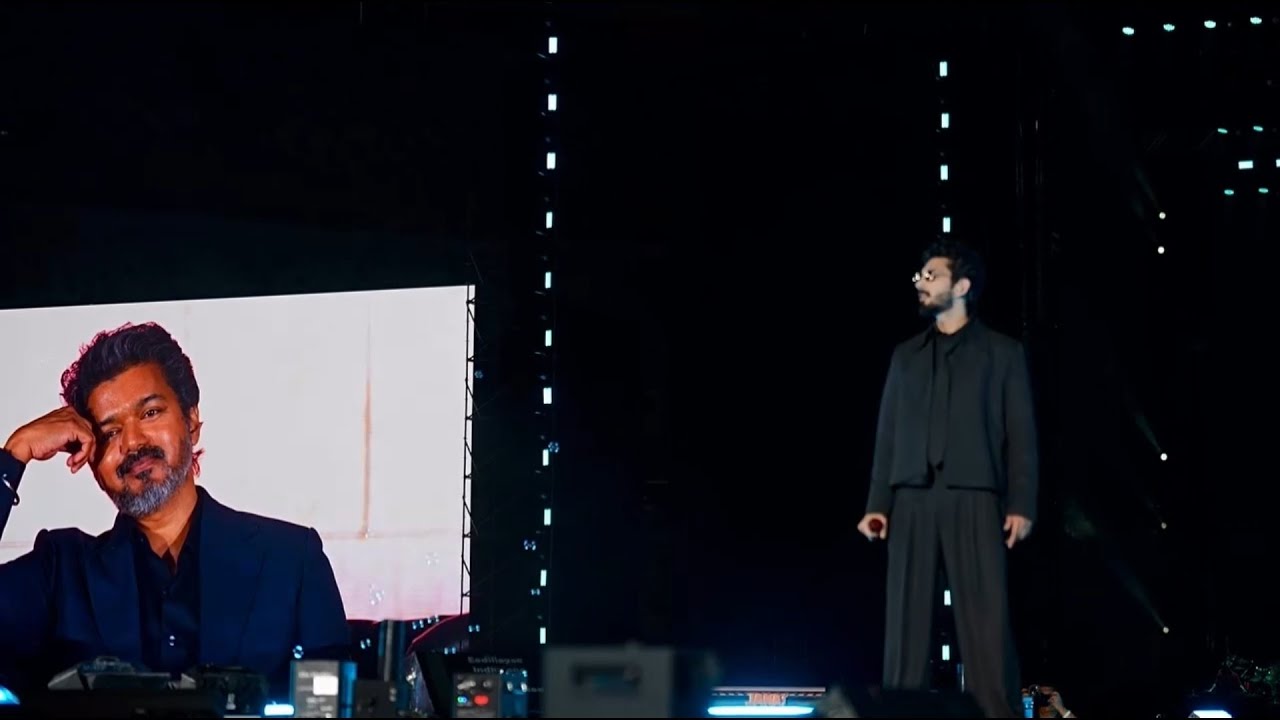 Nee yaaro live performance in jananayagan Audio launch | 