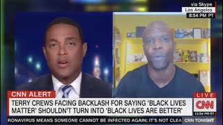 Don Lemon SILENCES Actor Terry Crews When He Tries to Expose BLM Live Content
