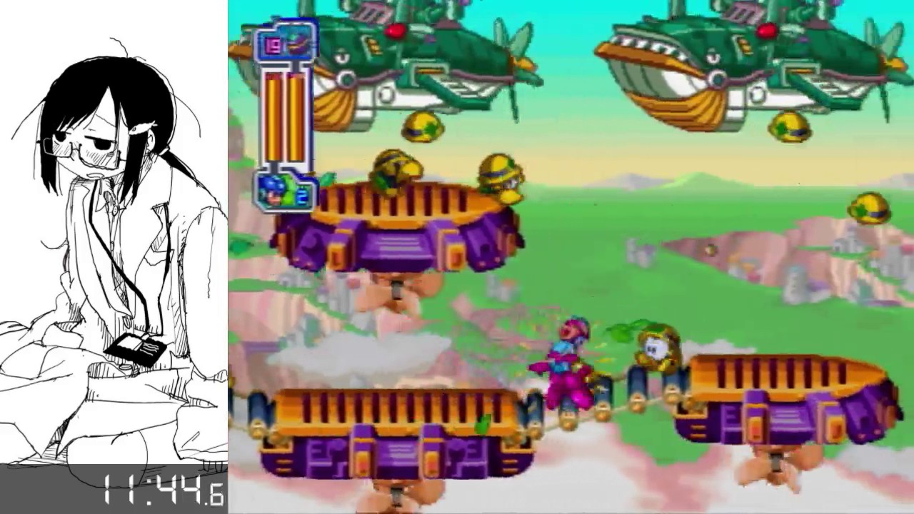 Mega Man 8 PS1 40 Bolts Speedrun (100%) 