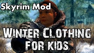 Skyrim Mod: Skaal Winter Clothes for Kids V2