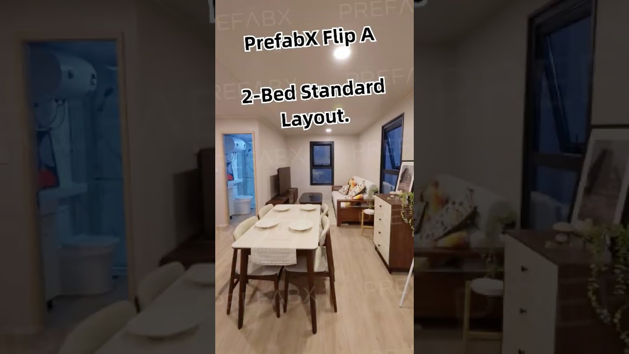 A fully functional residence installed and ready for occupancy in one day. 