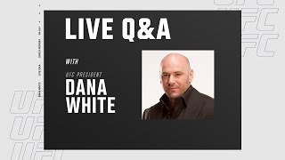 Fan Q&A With UFC President Dana White | UFC 275