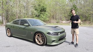 1100 HP Dodge Charger Scat Pack: POV Start Up, Test Drive, Walkaround and Review