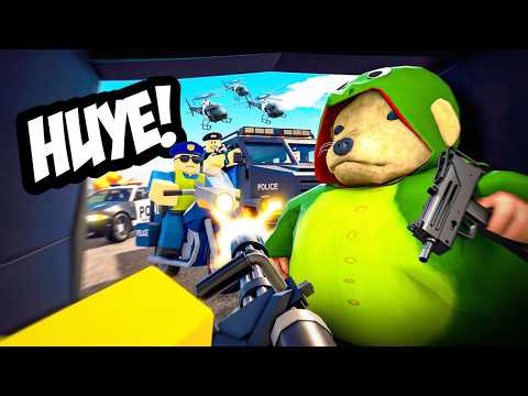 este JUEGO de ROBAR BANCOS en ROBLOX es muy divertido